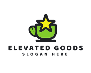 Star Green Tea logo design