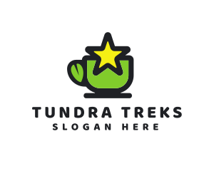 Star Green Tea logo design