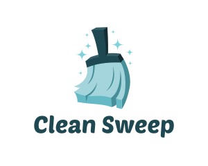 Cleaning Broom Sweeper logo