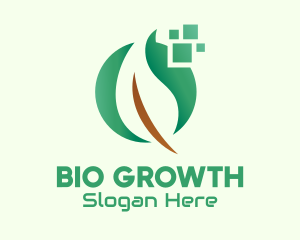 Green Eco Bio Tech Company logo design