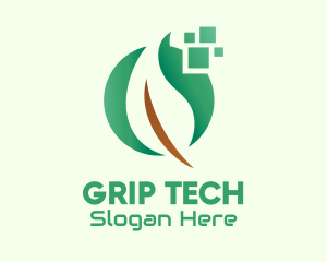 Green Eco Bio Tech Company logo design