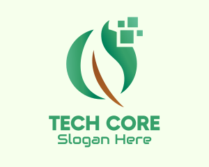 Green Eco Bio Tech Company logo design