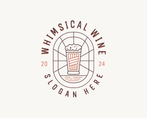 Pint Glass Brewery logo design