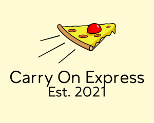 Express Pizza Delivery  logo design