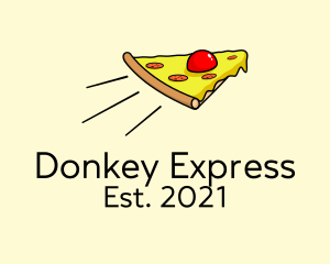 Express Pizza Delivery  logo design