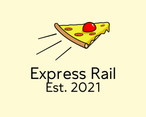 Express Pizza Delivery  logo design