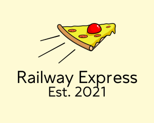 Express Pizza Delivery  logo design