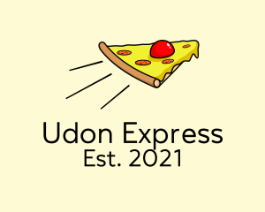 Express Pizza Delivery  logo design