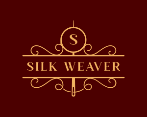 Luxury Needle Thread logo design