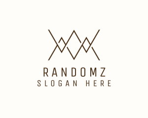 Mountain Monogram WM logo