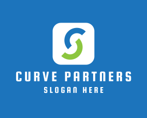 Creative Curve Letter S logo