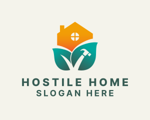 Eco Home Repair logo design