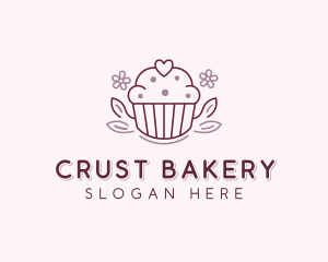 Lovely Cupcake Bakery logo design