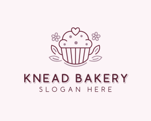 Lovely Cupcake Bakery logo design