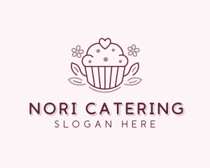 Lovely Cupcake Bakery logo design