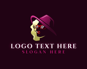Smoking Female Adult logo