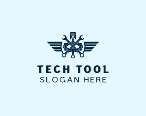 Industrial Automotive Tools logo design