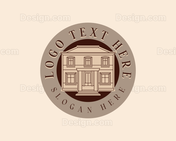 Classic Residential Architecture Logo