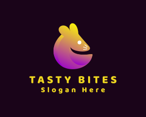 Gradient Mouse Rodent logo