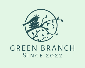 Bird Nest Branch logo design