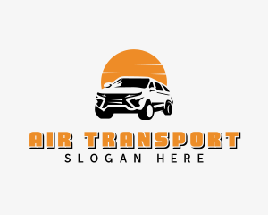 Car SUV Driving logo design