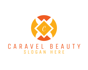 Modern Diamond Butterfly logo design