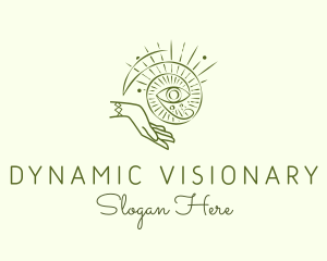 Mystical Eye Tarot logo design