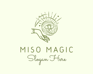 Mystical Eye Tarot logo design