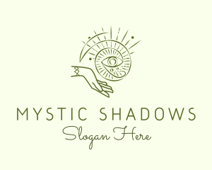 Mystical Eye Tarot logo design