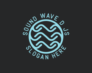 Tech Wave Company logo design