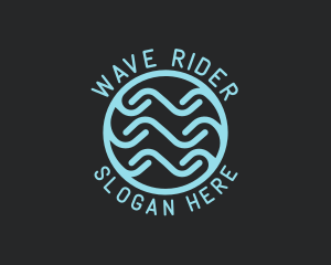 Tech Wave Company logo design