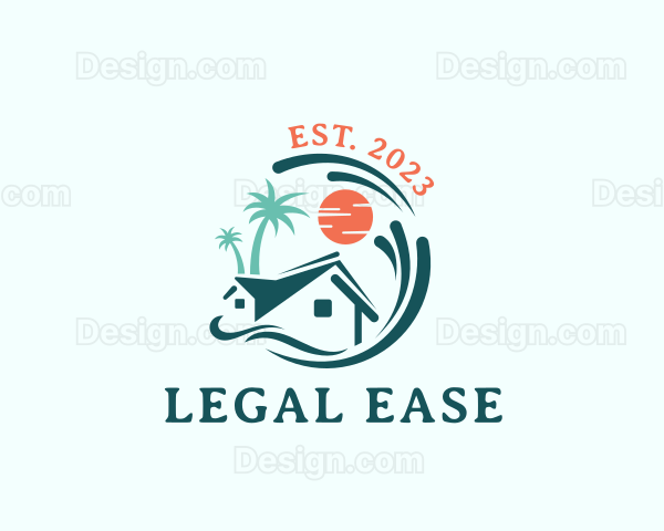 Tropical House Getaway Logo