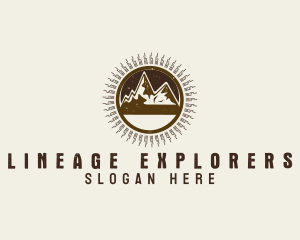 Mountain Peak Camping logo design