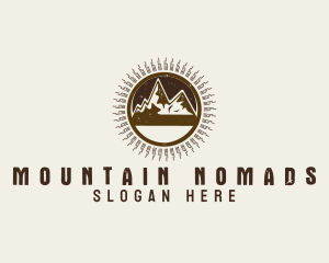 Mountain Peak Camping logo design