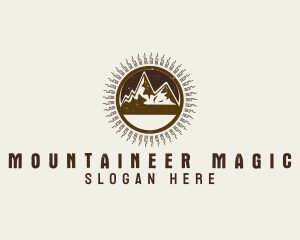 Mountain Peak Camping logo design