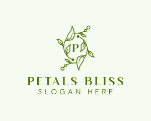 Wellness Herbal Leaves logo design