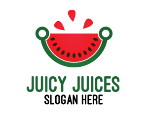 Tech Watermelon Slice logo