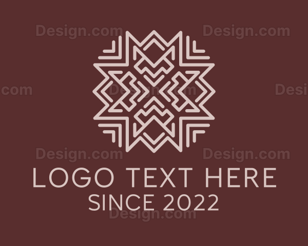 Artisan Textile Pattern Logo