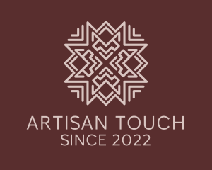 Artisan Textile Pattern logo design