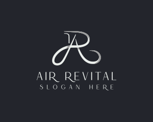 Elegant Letter AR Monogram logo design