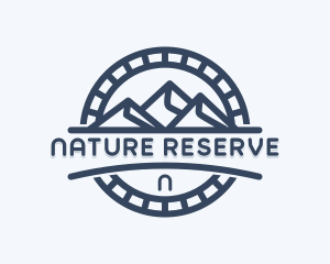 Mountain Reserve Camp logo design