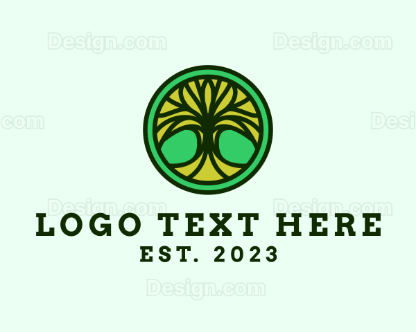 Forest Tree Nature Logo