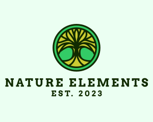 Forest Tree Nature logo design