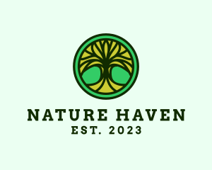 Forest Tree Nature logo design