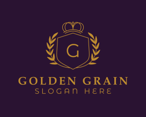 Golden Shield Academy logo design