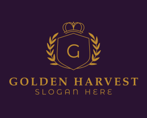 Golden Shield Academy logo design