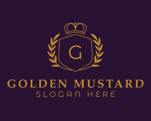 Golden Shield Academy logo design