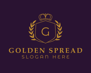 Golden Shield Academy logo design