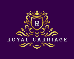 Royal Crown Crest logo design