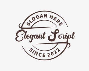 Generic Script Business logo design